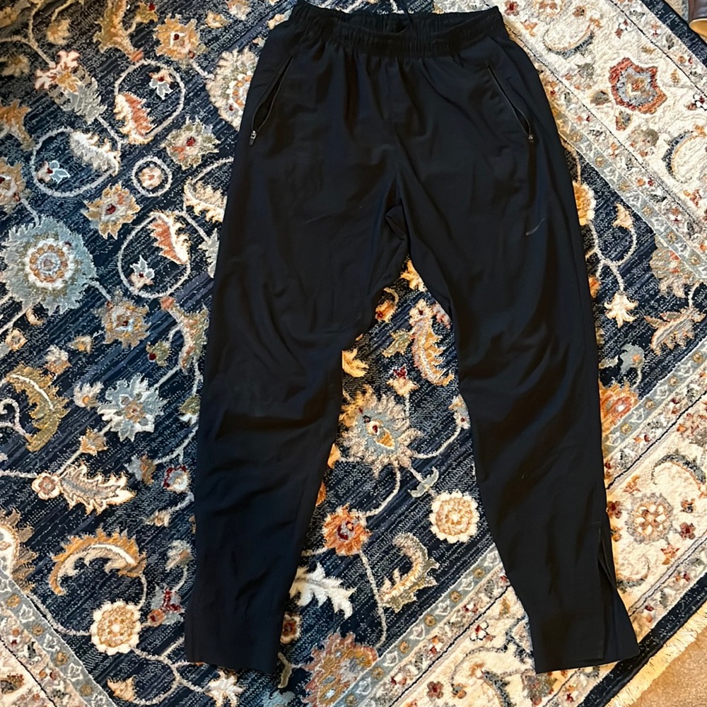 Nike running pants medium black